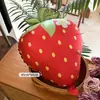 Balão Morango Rosa Vermelho Fosco Verão Refrescante Festa de Frutas Festa de Aniversário Decoração Arranjo Atacado