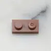 Accesorios para Joyería DIY Ensamblaje Acrílico Color Único Bloques de Construcción Llavero Colgante para Bolsa Colgante para Collar Colgante