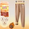 Pantalones Térmicos Jq Jingqi para Niños y Niñas, Forrados de Felpa y Espesos para Otoño, Pantalones de Algodón para Niños Grandes, Pantalones de Lana y Seda para Bebés, Clase a