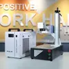 Máquina de Marcado Láser UV para Vidrio, Cristal, Grabado y Marcado de Hojas de Vidrio, Modelo de Escritorio de Máquina de Marcado Láser UV