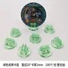 Soporte para tarjetas transparente tipo cristal multiestilo soporte para tarjetas de visita accesorios de juguete tarjeta de papel tarjeta juego de monopoly soporte para tarjetas de colores