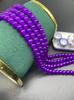 Accesorios de Cuentas Redondas de Imitación Jade de Cristal para Hombres y Mujeres, Estilo Pareja Material de Jade Cuentas Sueltas Cuentas Espaciadoras Venta al por Mayor de Cuentas Estilo Chino