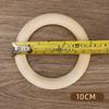 Tapiz tejido a mano, palo de madera especial, cuerda de algodón, hilo de algodón, línea trenzada, material de bricolaje, bolsa, ojos de búho decorativos, anillo de madera