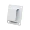 Suporte de parede para prateleira, gancho, porta-cartões, tubo quadrado 15, suporte central de arrasto, vedação, acessórios, enfeites, lanches, loja de celulares, loja de departamento, prateleira de armazenamento