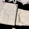 Pijamas de Algodón Nube para Mujer Primavera y Otoño Nuevo Dibujo Animado Lindo Pantalón de Manga Larga Dormitorio de Estudiante Conjunto de Ropa para el Hogar Transfronterizo