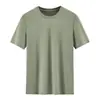 Camiseta de Manga Curta Masculina Verão com Design de Painéis em Malha Super Fresca Respirável Esportiva para Uso ao Ar Livre Proteção Solar Secagem Rápida
