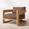 Sofá Nórdico Personalizado Transfronterizo para Exteriores, Impermeable, Protector Solar para Patio, Muebles de Jardín para Exteriores, Combinación de Muebles de Ocio para Exteriores