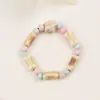 Pulseras de Cerámica con Diseños Culturales y Creativos de Atracciones Turísticas, Pulseras Hechas a Mano con Cuentas, Souvenirs Estilo Chino, Joyería Decorada a Mano, Accesorios de Regalo, Venta al por Mayor de Fabricantes