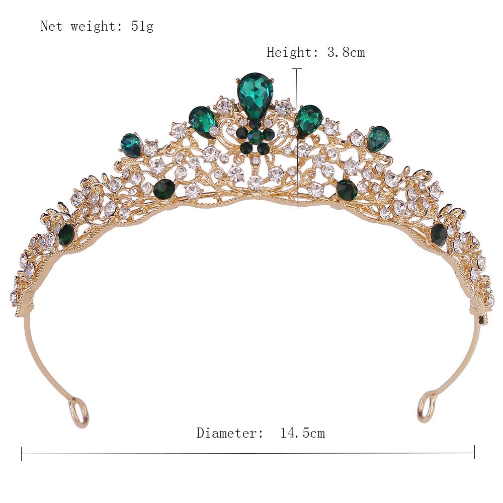 新娘水钻小皇冠