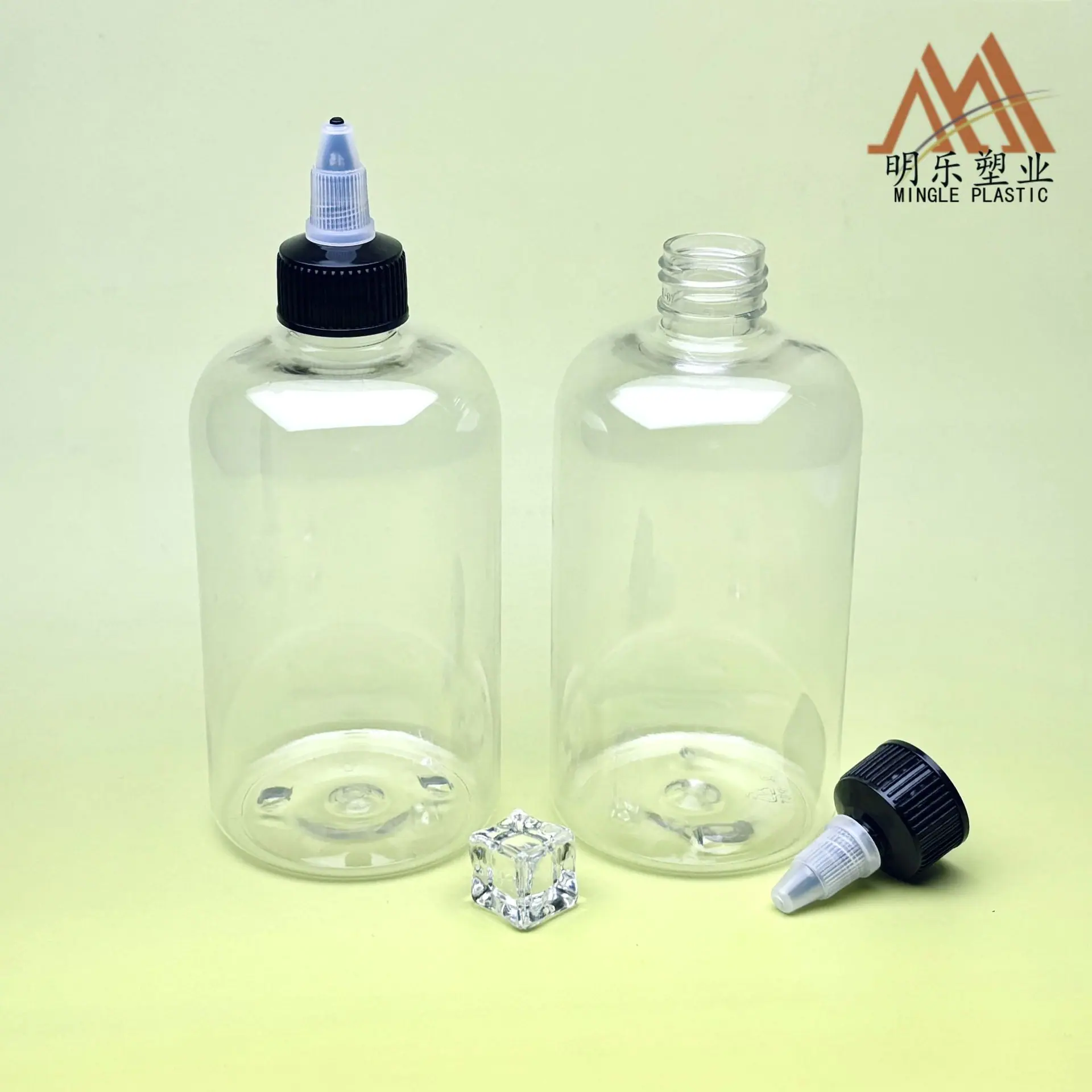 360ML矮胖圆肩PET瓶(旋转尖嘴盖)-03