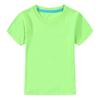 Camiseta de Jardín de Infancia Personalizada Ropa de Clase Publicidad de Actividades Camisa Cultural Algodón Lisa Pintada a Mano Manga Corta para Niños Logo Personalizado