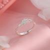Anillo de Flor de Rosa Viva de Influencer de Moda para Mujer Estilo Dulce de Bosque Pastoral Caliente Lindo Fresco Versátil