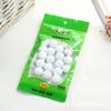 Loja de dois yuan fornece 60g bola de naftalina verde Zhang para guarda-roupa doméstico bola inseticida desodorante bola de naftalina aromática