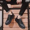 Transfronterizo 2025 Otoño Comercio Exterior Zapatos Nuevos para Hombre Casual Deportivo Zapatos de Tabla Transpirables Moda Zapatos Blancos