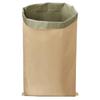 Saco Tecido de Papel Kraft Marrom Saco de Embalagem Química Personalizado 25kg Saco Composto de Papel Plástico Saco Interno Laminado Impermeável
