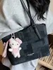 Bolsa Tote Estilosa Retro de Grande Capacidade para Mulheres, Bolsa de Mão para o Dia a Dia, Novo Modelo Primavera 2026, Bolsa de Ombro de Alto Valor