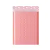 Bolsa de burbujas de película coextruida rosa para ropa, bolsa de espuma de color, sobre, venta al por mayor, bolsa express engrosada, bolsa de embalaje para logística