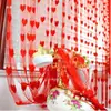 Cortina de Línea de Amor Estilo Coreano Cortina de Partición para Entrada de Sala de Estar Encriptada Cortina de Boda Cortina Decorativa Cortina para Puerta de Dormitorio Producto Terminado
