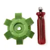 Herramientas de Refrigeración Wd Cepillo Limpiador de Serpentín de Aire Acondicionado Peine Limpiador de Aletas de Aire Acondicionado Peine Limpiador de Disipador de Calor de Evaporador