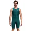 Traje de Buceo Dive&Sail de 2 mm Traje de Buceo de una Pieza con Apertura Frontal Chaleco sin Mangas A prueba de Frío y Cálido Traje para Snorkel y Surf