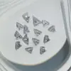 Accesorios para Uñas Diamante Suelto Glaciar Blanco Brillante Base Chapada Color Fuego Caramelo de Roca Corazón Ángulo Recto Cuadrado Gordo Alta Transparencia Fondo Puntiagudo Circonita