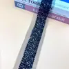 Nuevos Accesorios para el Cabello con Base de Malla Bordado de Lentejuelas y Perlas Encaje Adornos para Sombreros Accesorios para Ropa de Escenario 6.5CM de Ancho