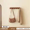 Gancho para Abrigos de Puerta de Entrada Montado en la Pared Almacenamiento de Llaves para la Entrada Gancho Decorativo Creativo Estante de Pared sin Taladro