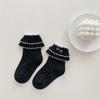 Calcetines Nuevos de Primavera y Verano para Niñas, Calcetines Cortos de Princesa para Niños, Calcetines de Encaje Estilo Princesa para Niñas, Calcetines para Bebé con Lazo