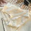 Ropa Interior Linda Estilo Japonés Perlijia Fox para Niñas, Algodón Puro 5A Antibacteriano Sin Costuras Shorts Triángulo Ajustados al Cuerpo para Mujeres Jóvenes para Verano