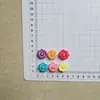 Nova Fábrica de Acessórios de Resina Floridos Coloridos Venda Direta DIY Cola de Chantilly Presilhas de Cabelo Menina Material para Crocs