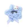 Horquilla de gato de peluche con forma de corazón para niña, accesorio para el cabello con forma de estrella de cinco puntas, estilo BB, para otoño e invierno.