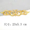 Pegatinas de Tela Bordada con Patrón Dorado y Plateado, Vestidos Antiguos, Nubes Propicias, Óperas, Varios Estilos de Piezas Bordadas, Pegatinas Decorativas de Parche, Accesorios DIY, Flores Calientes