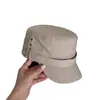 Boné de Baseball Estilo Coreano Retrô de Algodão e Linho com Circunferência da Cabeça Grande e Topo Plano para Mulheres Moda Primavera Outono Rebites Versátil Afina o Rosto Chapéu de Equitação