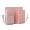 Nueva caja de almacenamiento de pared para el hogar, soporte para teléfono móvil con control remoto, estante para dormitorio, venta al por mayor