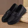2026 Nuevos Zapatos de Madre de Cuero Suave y Suela Suave para Personas de Mediana Edad y Mayores, Zapatos de Vestir Cómodos para Primavera y Otoño, Zapatos de Trabajo para Mujer, Antideslizantes