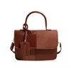 Elogiando a bolsa feminina de nicho 2026 nova moda para o dia a dia bolsa quadrada pequena, bolsa de ombro e transversal de alto valor estético