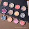 Especial de Otoño Lentejuelas de Terciopelo de Cristal para Uñas Polvo de Azúcar Colorido Decoración de Pintura de Uñas a Cuadros Otoño e Invierno