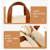 Bolsa Tote de Lona Personalizada com Impressão de Logo, Bolsa de Mão Cultural e Criativa para Campus Corporativo, Bolsa Transversal, Bolsa de Tecido com Design Tridimensional Espesso