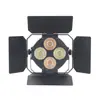 Luz de parapeto COB de dos colores de cuatro ojos mini luz led luz para actuación de boda bar superficie de bar luz de escenario