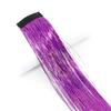 Alambre Láser de Colores Pinza para BB Peluca de Colores Pieza de Peluca Extensión de Cabello Sin Costuras Alambre Brillante Alambre Metálico Láser Cable para Extensión de Cabello Exportación Transfronteriza