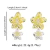 ¡E13926 Estilo High Street! Pendientes de Aleación de Colores Personalizados Simples Pendientes Geométricos Elegantes de Alta Moda Retro