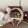 Accesorios para el pelo de poni bordados lindos estilo coreano para principios de primavera del Año del Caballo, diadema de cuadros coloridos simple versátil para flequillo lateral de niños