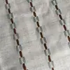 Nuevas Cortinas Jacquard de Algodón y Lino con Rayas Geométricas Simples Estilo Dopamina Bauhaus para Sala de Estar y Dormitorio, Semioscuras para Ventanas Abuhardilladas