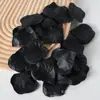 Pétalos de Rosa de Simulación Suministros para Boda Decoración de Flores Falsas para Habitación de Boda Accesorios de Flores Espolvoreadas a Mano Tela No Tejida Cuatro Apilados 100 Piezas