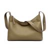 Bolsa Popular de Cuero Genuino para Mujer de Este Año, Nueva Bolso Cruzado Versátil Estilo Coreano, Bolso Tote de Hombro de Cuero Suave de Alta Gama para Mujer