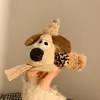 Linda Diadema de Perro de Peluche para Mujer, Cara de Dibujos Animados, Especial para Lavarse la Cara, Aplicar Mascarilla, Diadema, Accesorios para el Cabello, Cabello, Nuevo Otoño e Invierno 2023