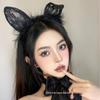 Orelha de gato Cabelo Banda Lingerie Bonito Lace Sexy Orelha de Coelho COS Cosplay Cabeça Decoração