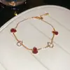 Nuevo brazalete de costura de calabaza de circón estilo chino estilo nacional brazalete de moda de alta gama brazalete de red roja nicho para el día a día venta al por mayor
