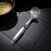 Colador Engrosado de Acero Inoxidable 304 para Servir Gachas, Cuchara para Sopa Montada en Pared, Espumadera, Utensilios de Cocina para Cocinar, Cuchara para Olla Caliente, Venta al por Mayor, Anti-quemaduras