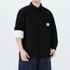 Transfronteiriça 2025 Inverno Veludo Aveludado Espessado Camisa Masculina Novo Estilo Chinês Estilo Tai Chi Jaqueta Estilo Chinês Jaqueta para Homem
